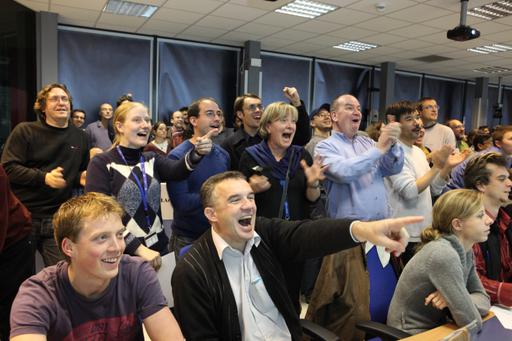 Quand la prise de données commence, c’est la fête !