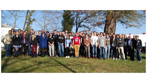 Réunion de l'équipe internationale en 2019